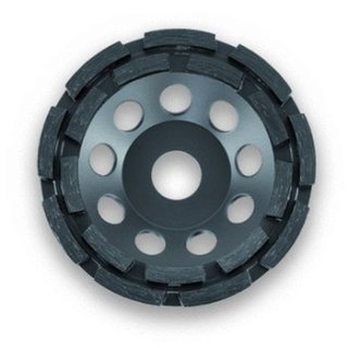 Rhodius DS40 Diamanttopfschleifer 125mm 2reihig für Bosch, Eibenstock, Flex, Metabo, Makita, Hilti, Protool