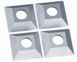 Hartmetall Wendemesser Satz für FLEX F1109 Rinnenträger-Einlassfräse RFE 40 18.0-EC