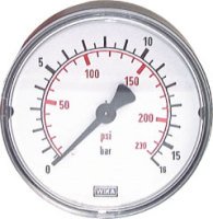 Manometer für BeA Kompressoren klein